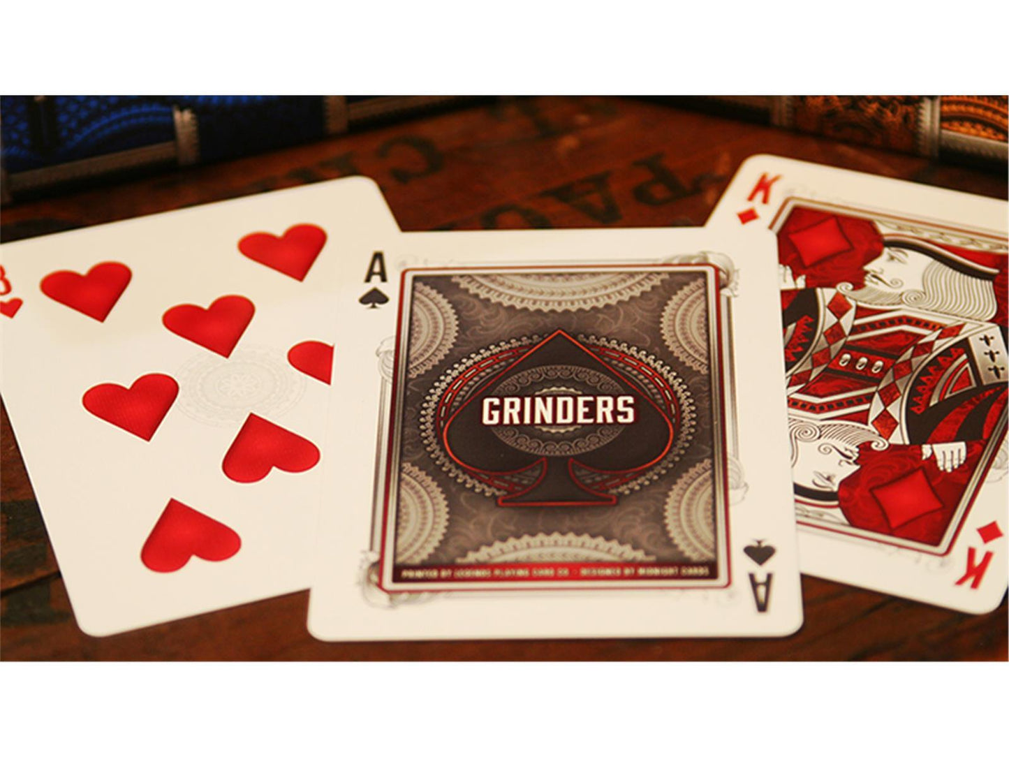 Copper Grinders Playing Cards by Midnight Cards