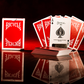 Bicycle Insignia Back (Red) Playing Cards