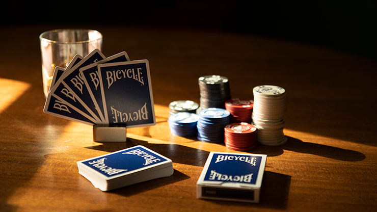 Bicycle Insignia Back (Blue) Playing Cards