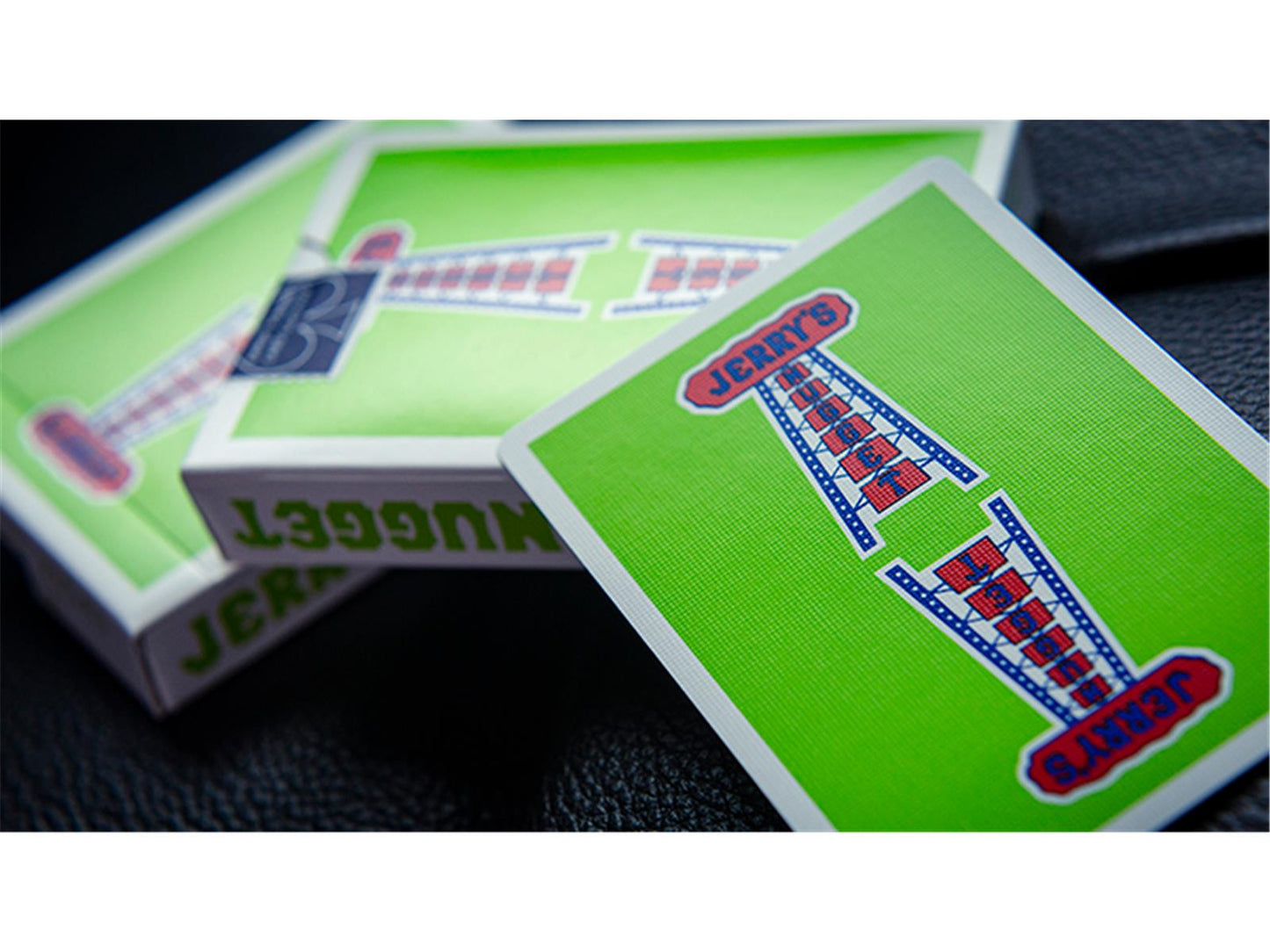 Vintage Feel Jerry's Nuggets (Green) Playing Cards