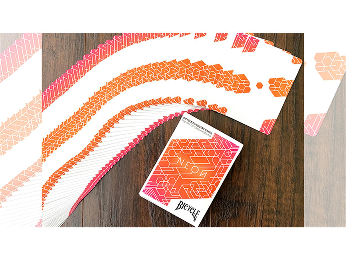 Orange Bump Neon Playing Cards by US Playing Card Co