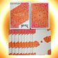 Orange Bump Neon Playing Cards by US Playing Card Co