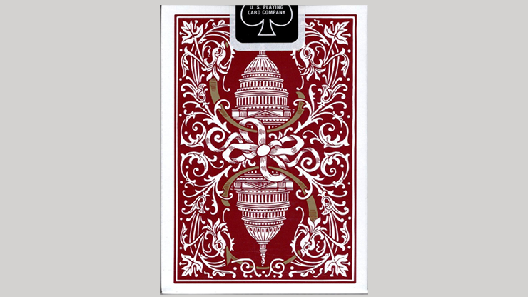 Bicycle Capitol (Red) Playing Cards