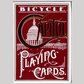 Bicycle Capitol (Red) Playing Cards