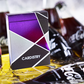 Purple Cardistry Playing Cards by BOCOPO