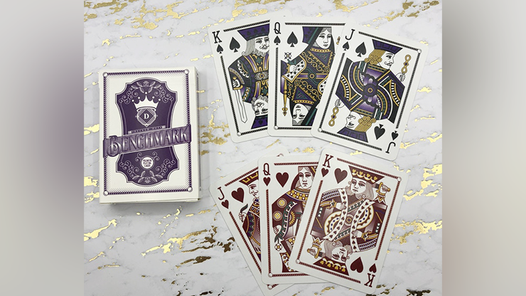 Benchmark (Purple) Playing Cards