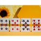 Van Gogh - Sunflowers Borderless Playing Cards