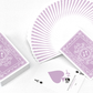 Black Roses Lavender (Marked) Edition Playing Cards