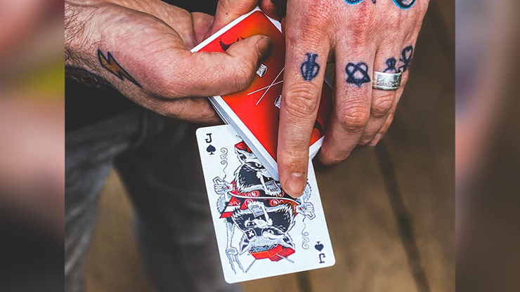 Trash & Burn Playing Cards by Howlin' Jacks