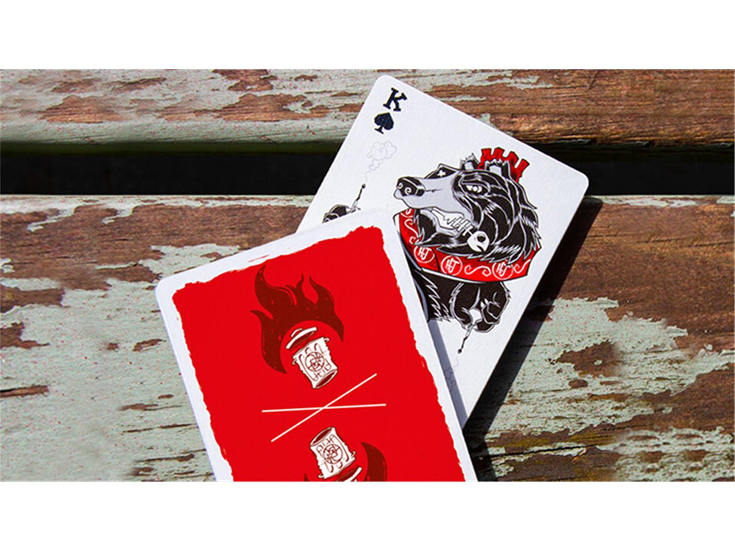 Trash & Burn Playing Cards by Howlin' Jacks