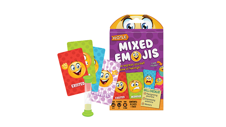 Hoyle Mixed Emojis Playing Cards by US Playing Card