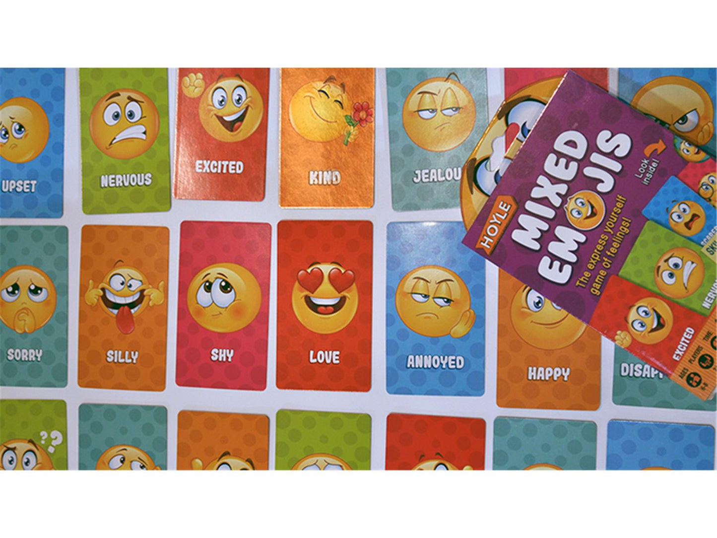 Hoyle Mixed Emojis Playing Cards by US Playing Card