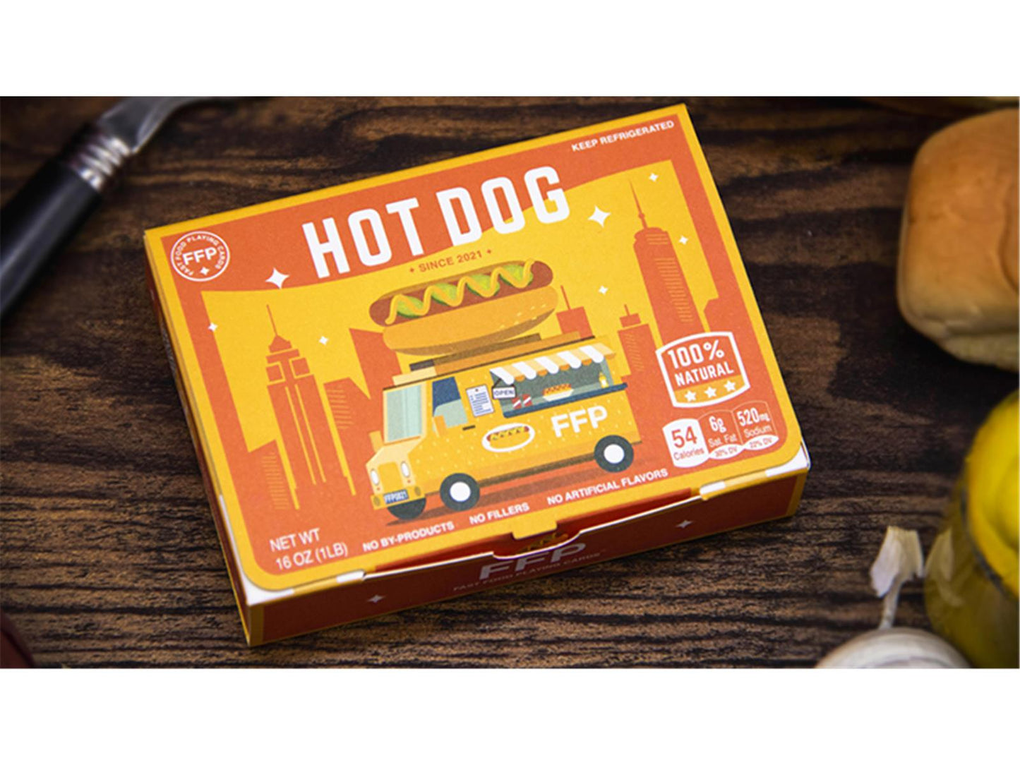 Hot Dog Playing Cards by Fast Food Playing Cards