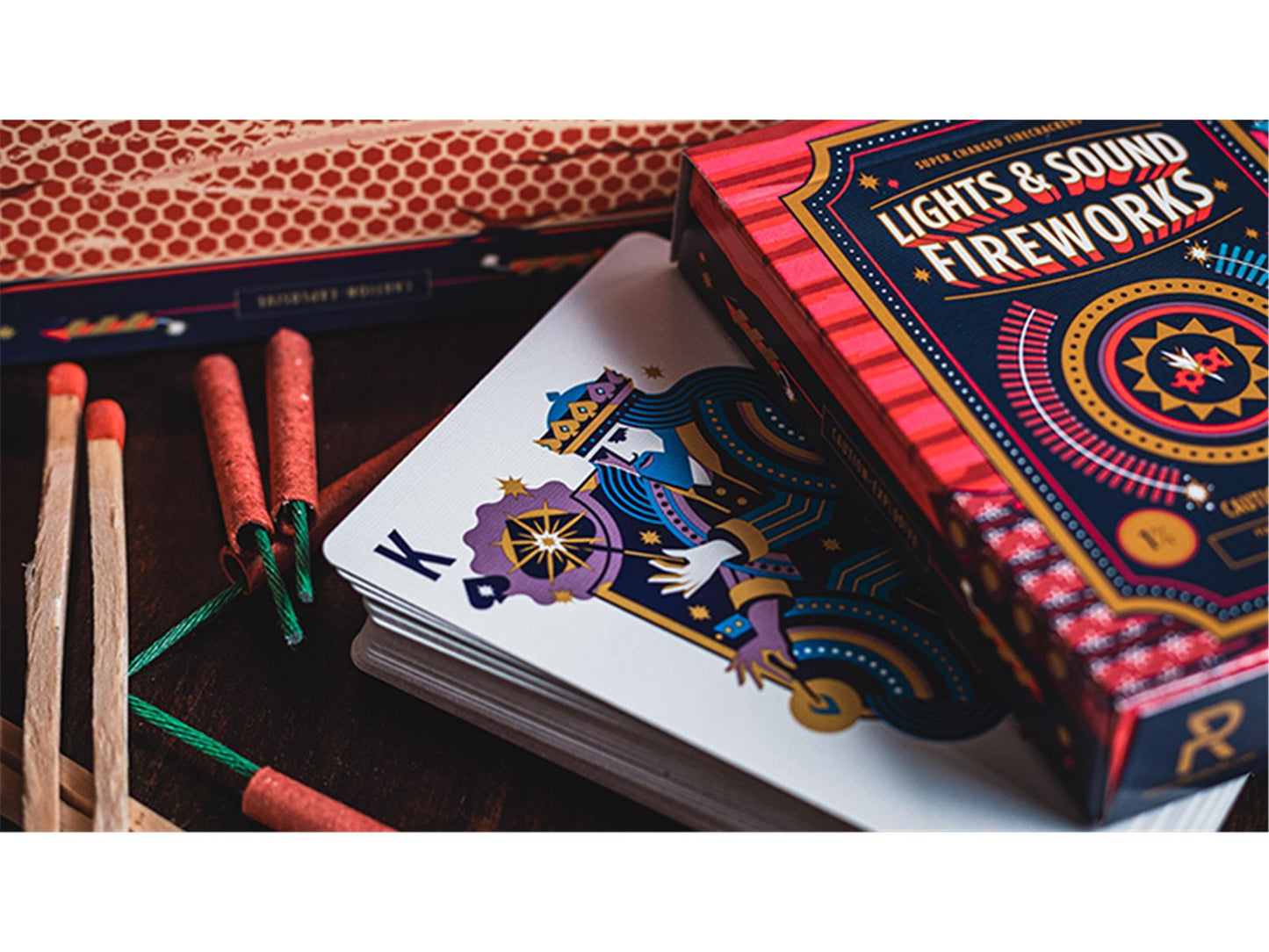 Fireworks Playing Cards by Riffle Shuffle