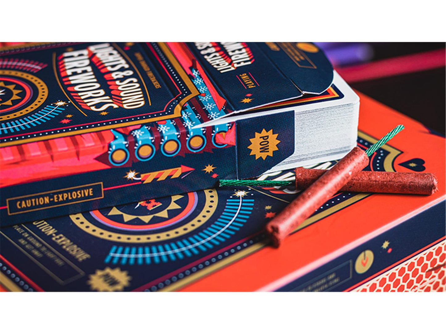 Fireworks Playing Cards by Riffle Shuffle