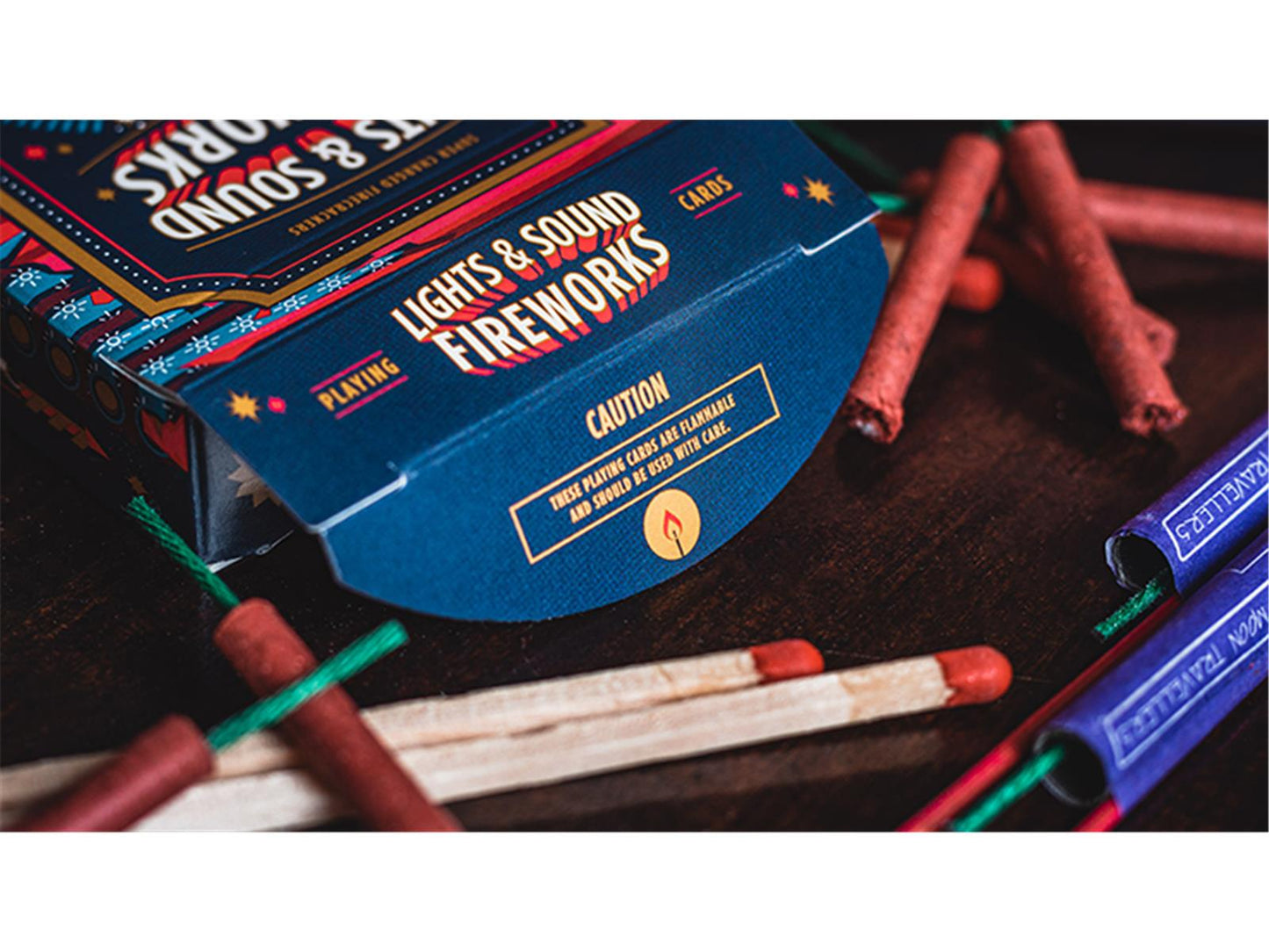 Fireworks Playing Cards by Riffle Shuffle