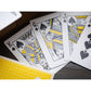 Lounge Edition in Taxiway Yellow by Jetsetter Playing Cards