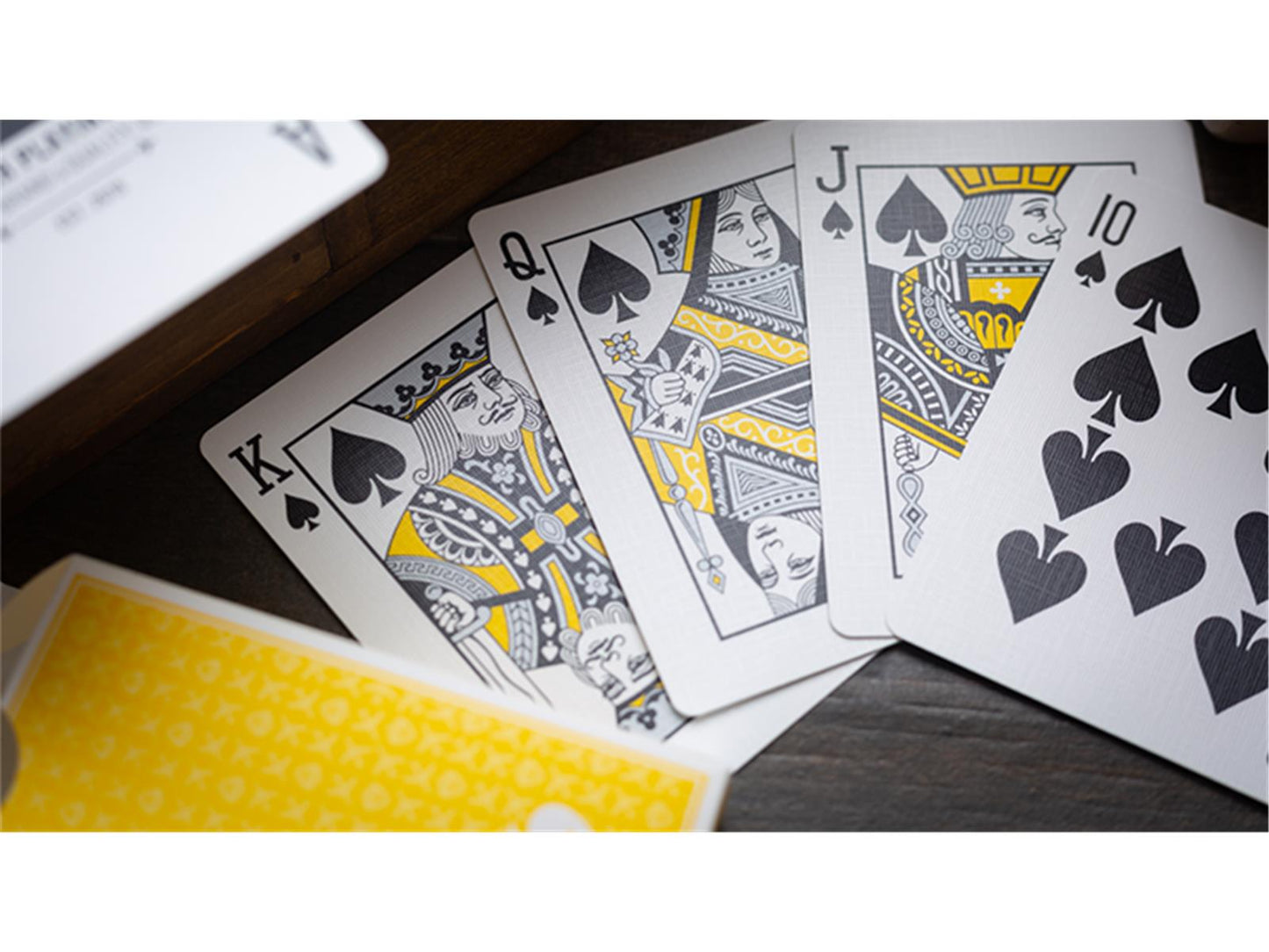 Lounge Edition in Taxiway Yellow by Jetsetter Playing Cards