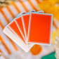 Summer NOC Pro Sunset (Orange) Playing Cards