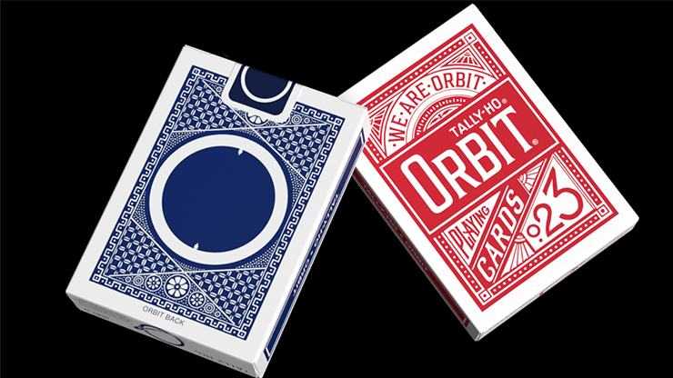 Orbit Tally Ho Circle Back (Blue) Playing Cards