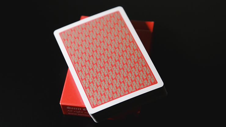 S.O.M. (Secrets of Magic) Red/Gold Playing Cards