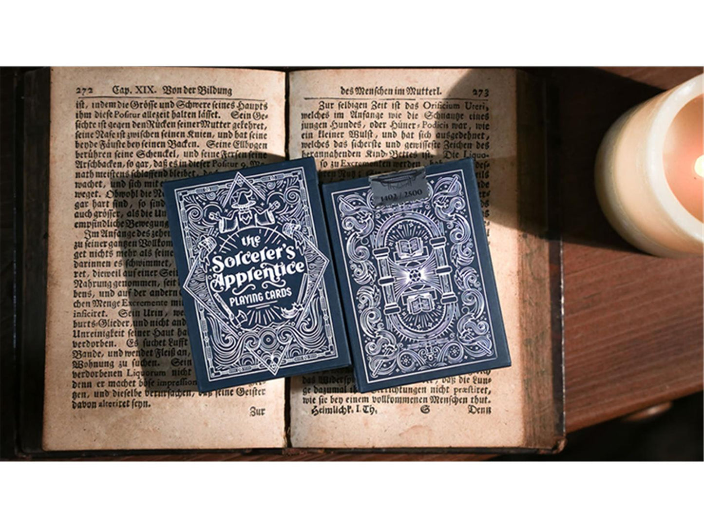 Sorcerer's Apprentice Playing Cards (Blue)