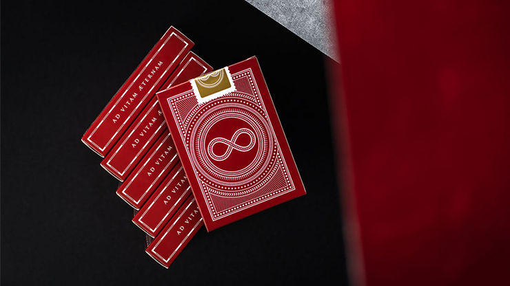 Continuum Playing Cards (Burgundy)