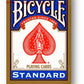 Bicycle Poker Deck Standard - Rider back Blau