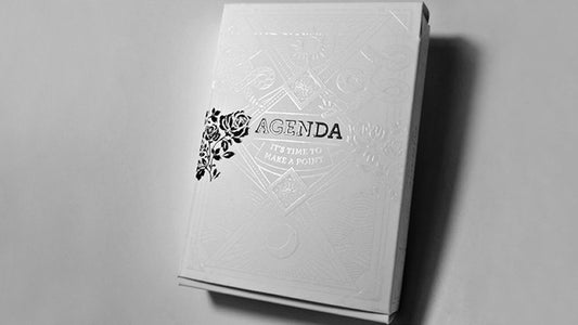 Agenda White Playing Cards