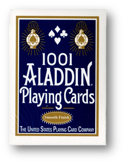 1001 Aladdin Smooth Finish Playing Cards BLUE