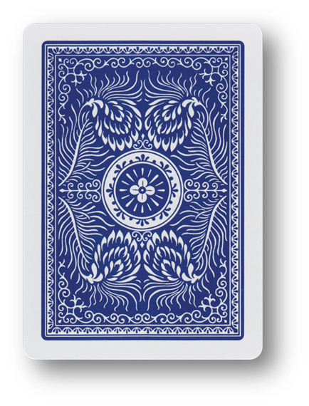 1001 Aladdin Smooth Finish Playing Cards BLUE