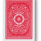 1001 Aladdin Smooth Finish Playing Cards RED