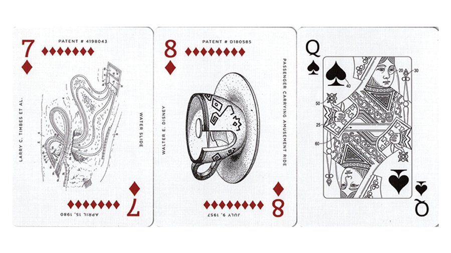 Limited Edition Art of the Patent (Amusement) Playing Cards