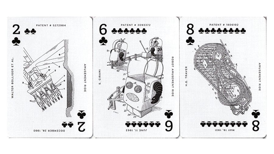 Limited Edition Art of the Patent (Amusement) Playing Cards