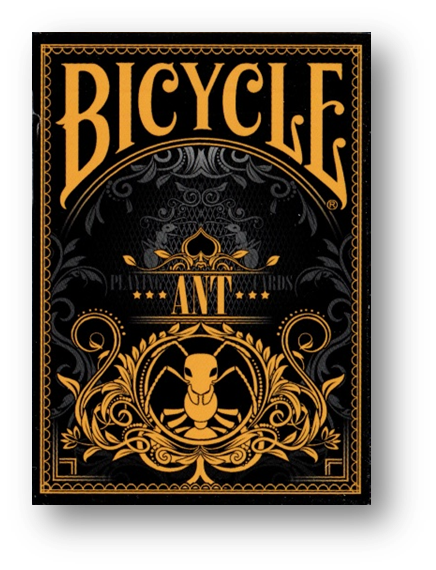 Bicycle Ant (Black) Playing Cards