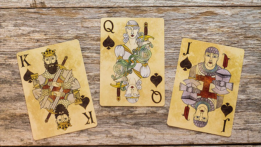 Arthurian Playing Cards - Excalibur Edition by Jackson Robinson