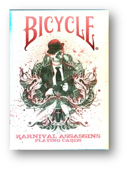 Karnival Assassin Bicycle Playing Cards (LTD ED FOIL CASE)