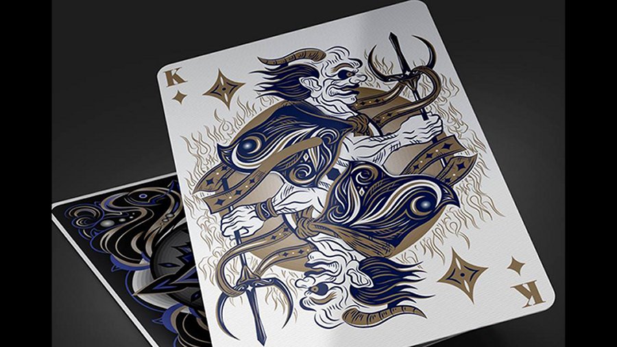 Realms (Blue) Playing Cards