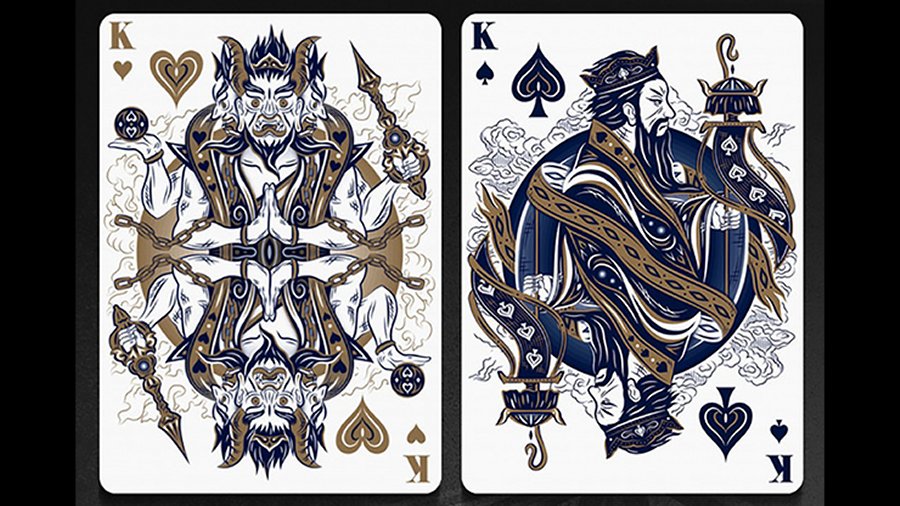 Realms (Blue) Playing Cards