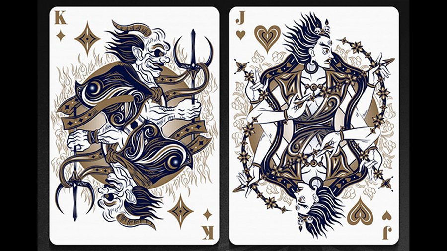 Realms (Blue) Playing Cards