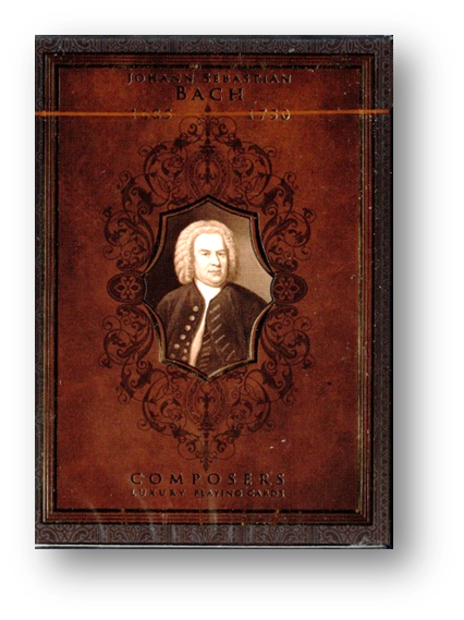 Johann Sebastian Bach (Composers) Playing Cards