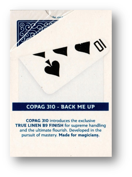 Copag 310 Playing Cards - Slim Line - Back Me Up