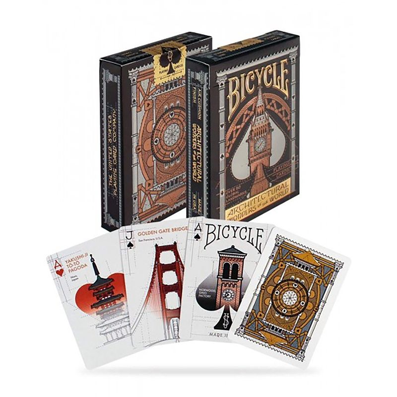 Bicycle - Architectural Wonders Playing Cards