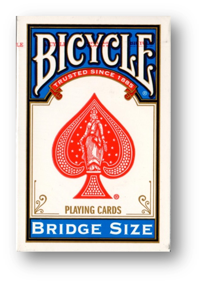 Bicycle - Bridge Size Playing Cards BLUE