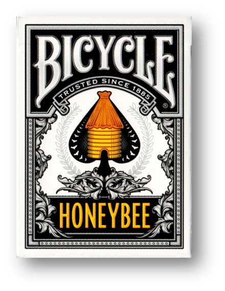 Bicycle Honeybee (Black) Playing Cards