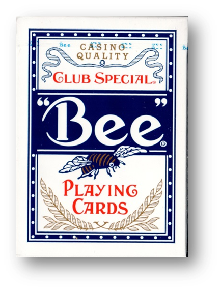 12 x Bee Casino Poker Normaler Index (6 x rot / 6 x blau)