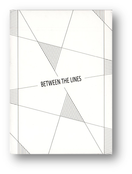 Between the Lines Playing Cards by Riffle Shuffle