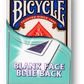 Bicycle - Blank Faces/Blue Backs