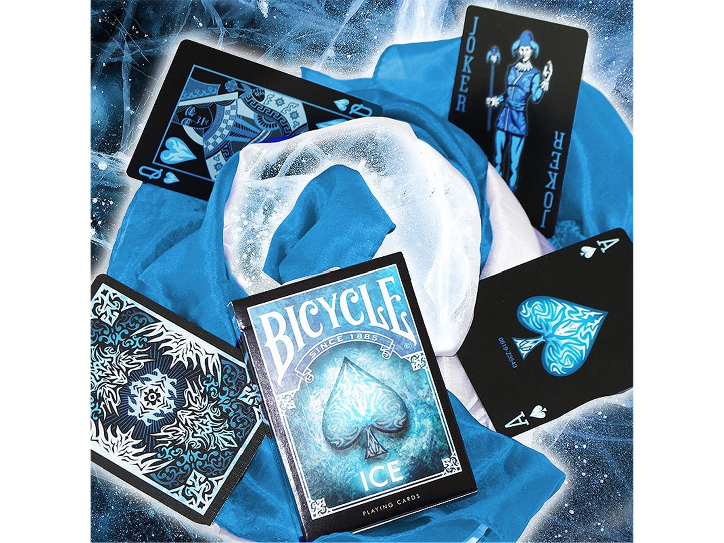 Bicycle - Ice Playing Cards