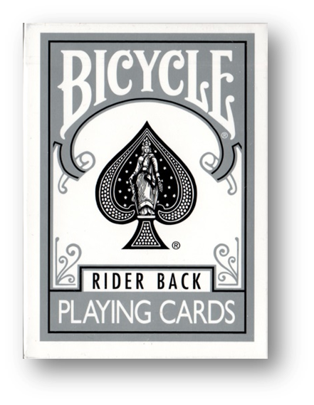 Bicycle Silver Playing Cards by US Playing Cards